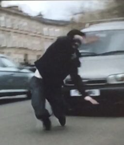 Doing a car knock down on TV drama "Trust Me"