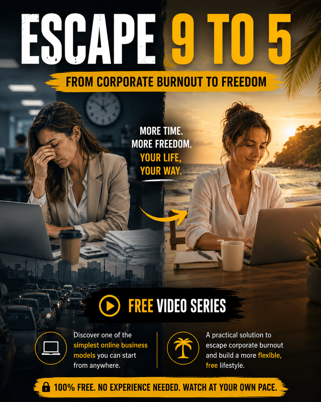 escape 9 to 5 free videos